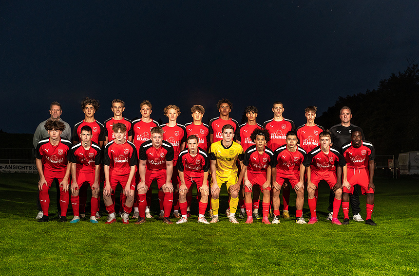 Die B-Junioren des JFV Lübeck spielen in der Oberliga Schleswig Holstein