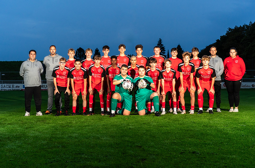 Die C-Junioren des JFV Lübeck spielen in der Oberliga Schleswig-Holstein
